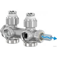 Узел нижнего подключения Simplex Variodesign F 12160 (белый)