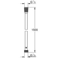 Душевой шланг Grohe Silverflex Longlife 26346000