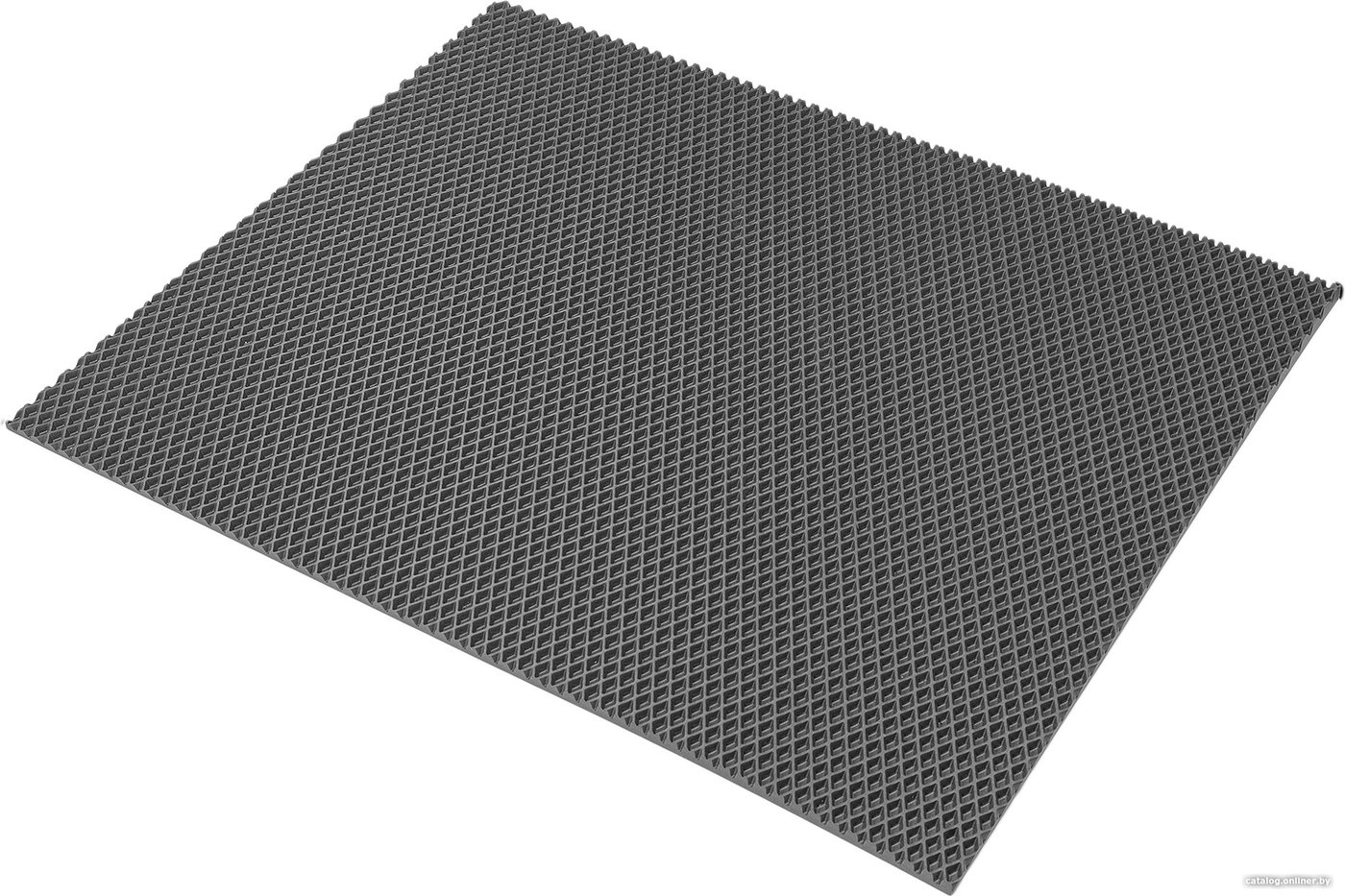 Коврик под миску Alicosta ЭВА 650x500 для животных (мини ромб/серый)