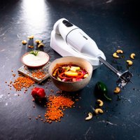 Погружной блендер Bamix Cordless PRO (белый)