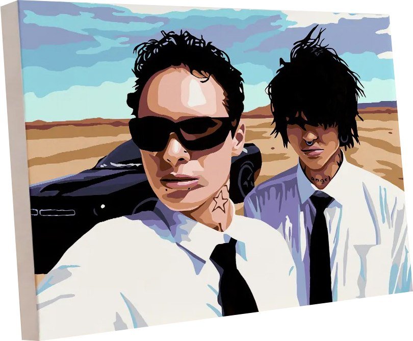 

Картина по номерам PaintLine 9mice & Kai Angel. Heavy Metal PL-00389