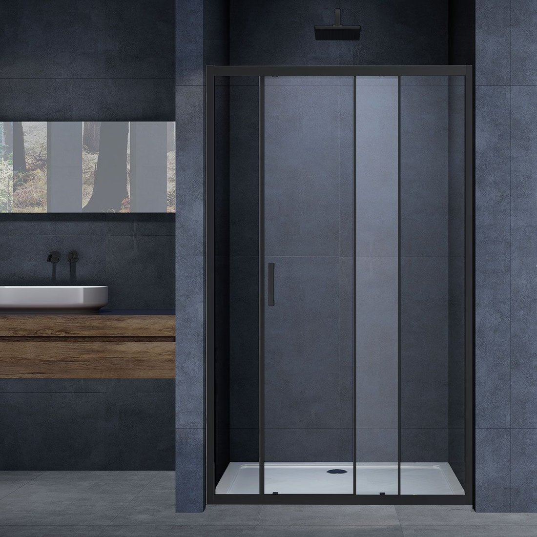 

Душевая дверь Vincea Alpha VDS-3AL120CLB