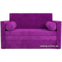 Диван Мебель-АРС Санта №2 (микровельвет фиолетовый)