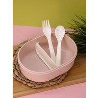 Ланч-бокс ILikeGift Cute bunny 6448 (pink)
