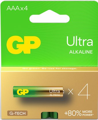 Батарейка GP Ultra LR03/24AUETA21-2GSB4