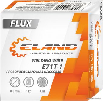 Сварочная проволока  ELAND FLUX E71T-1 (0.8 мм, 1 кг)