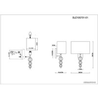 Бра Evoluce SLE105701-01