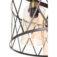 Подвесная люстра BayerLux Ромб 10777068 (черный)