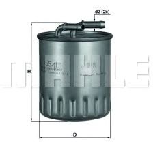 

Топливный фильтр Mahle Knecht KL1551