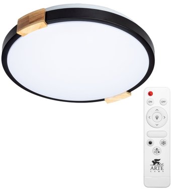 Припотолочная люстра Arte Lamp Jersey A2683PL-72BK