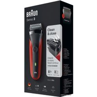 Электробритва Braun Series 3 300ts (красный)