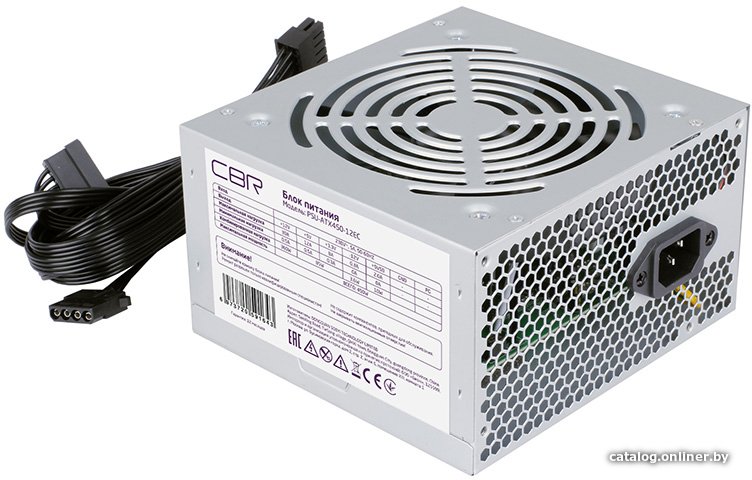 Блок питания CBR PSU-ATX450-12EC