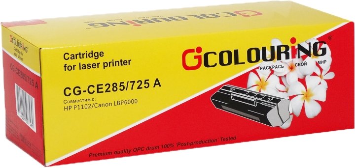 

Картридж Colouring CG-CE285A/725 (аналог HP CE285A, Canon 725)