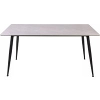 Кухонный стол Signal Rion 160/90/76 (серый лак/черный) в Гомеле