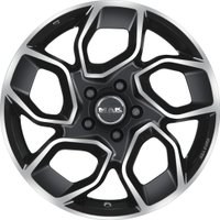 Литые диски MAK Express 17x7" 5x118мм DIA 71.1мм ET 45мм Black Mirror