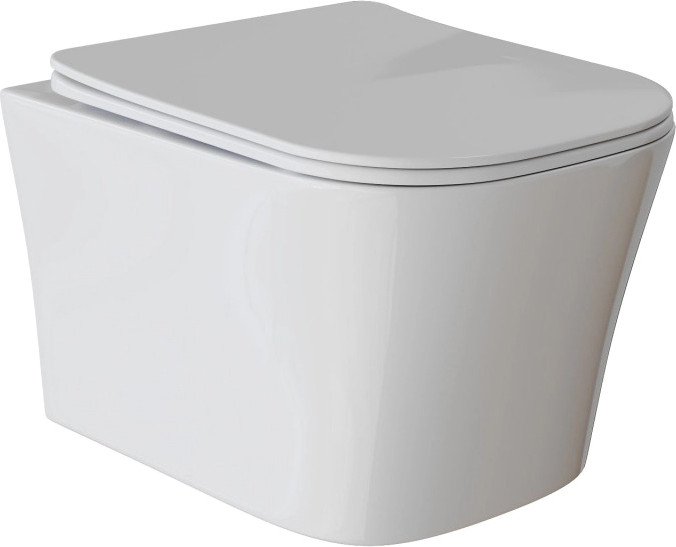 

Унитаз подвесной Wave Promo (белый глянец)