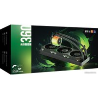 Система жидкостного охлаждения для процессора 1stPlayer CC 360 (черный)