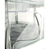 Игровой манеж ForKiddy Quadro plus 2 в 1 (черный)