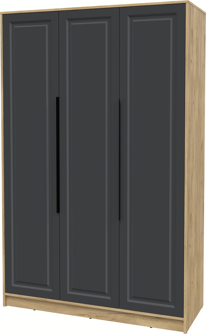 

Шкаф распашной Интерлиния Концепт КТ-Ш3 Деко (дуб золотой/пепел)