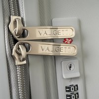 Чемодан-спиннер VALIGETTI 344-8022/2-24SLV (серебристый)