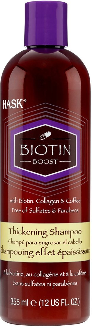 

Шампунь HASK Biotin Boost уплотняющий для тонких волос 355 мл