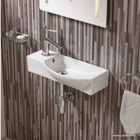 Умывальник WeltWasser Aisbach 7945 GL-WT L (белый глянец)