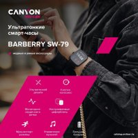 Умные часы Canyon Barberry SW-79 (синий)