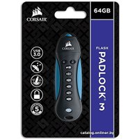 USB Flash Corsair Padlock 3 Secure 64GB