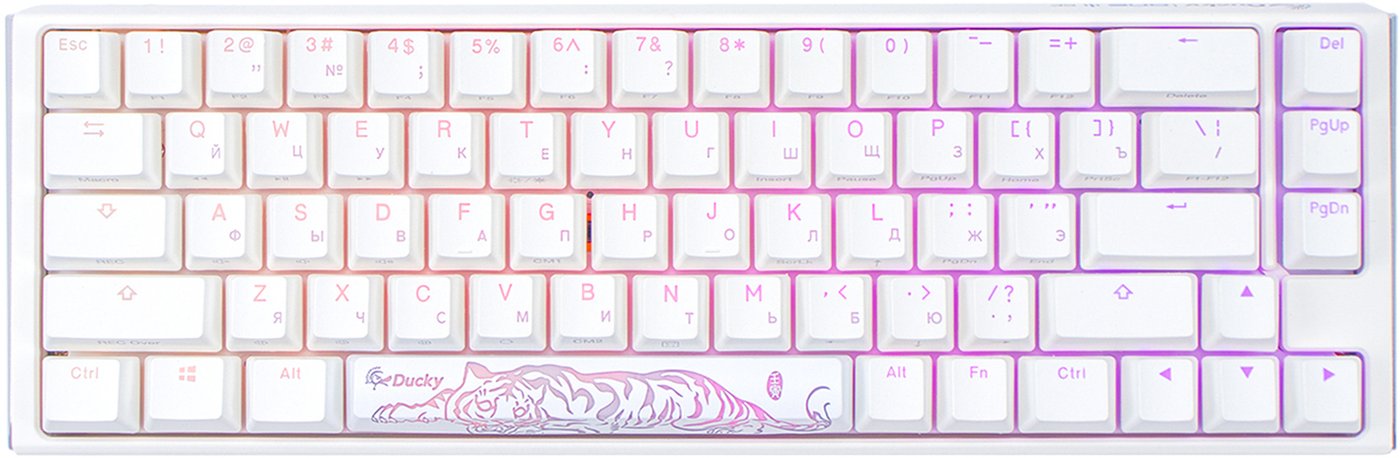 

Клавиатура Ducky One 3 SF RGB White (Cherry MX Blue)