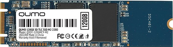 

SSD QUMO Novation 3D TLC 120GB Q3DT-120GMCY-M2