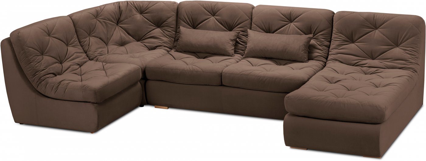 

П-образный диван Mio Tesoro Борнео (Velutto 23)