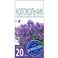 Семена цветов Агроуспех Колокольчик портеншлага Синий гном 74100 0.01 г в Бобруйске