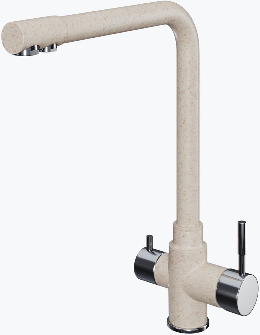 

Смеситель Polygran Вега (кремовый 327)