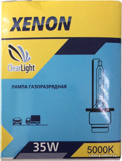 

Ксеноновая лампа Clear Light D1S 4300K 1шт