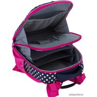 Школьный рюкзак Mike&Mar Тюльпан (темно-синий/розовый)