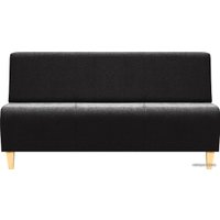 Диван Brioli РудиД трехместный (рогожка, J22 графит)