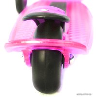 Трехколесный самокат Y-Scoo RT Trio Diamond 120 (розовый)