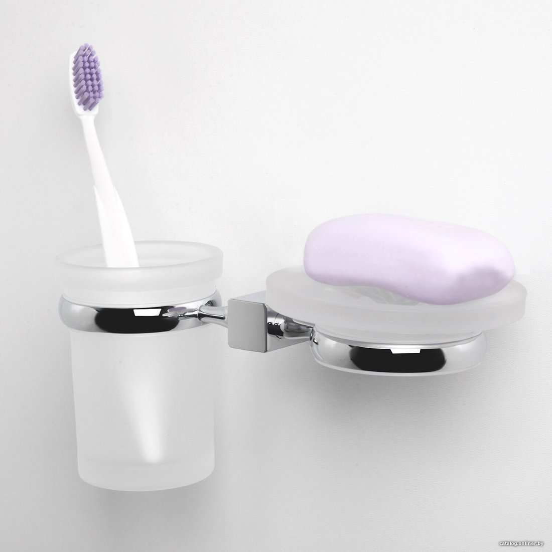Держатель для мыльницы и стакана Wasserkraft Lippe K-6526