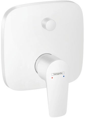Смеситель Hansgrohe Talis E 71745700 (белый матовый)