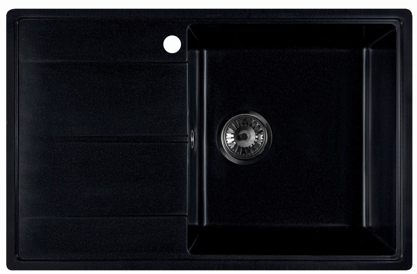 

Кухонная мойка Marblan Magnum R (оникс, с сифоном)