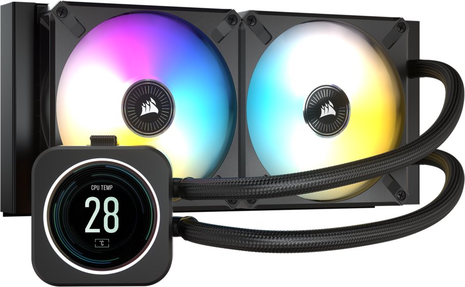 

Система жидкостного охлаждения для процессора Corsair iCUE H100i Elite CW-9060061-WW