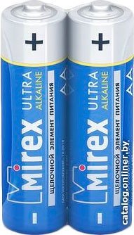 Батарейка Mirex Ultra Alkaline AA 2 шт LR6-S2