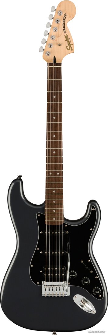 Электрогитара Fender Squier Affinity Series Stratocaster HSS Charcoal Frost Metallic