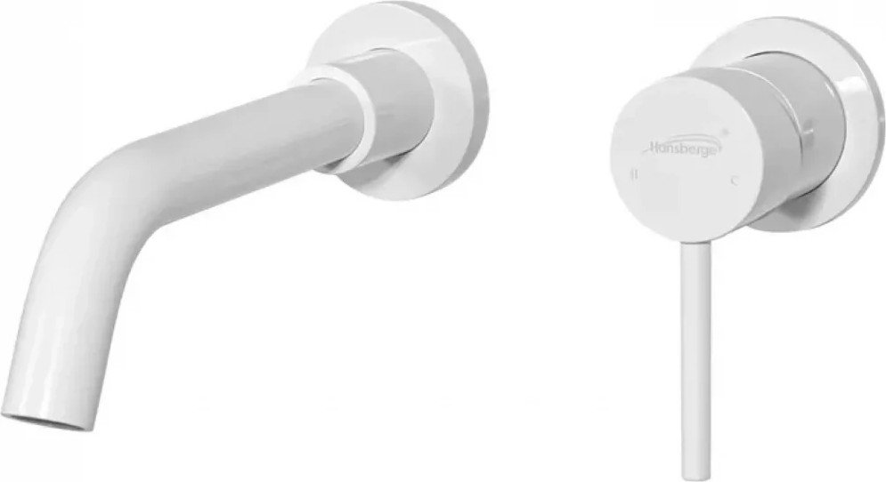 

Смеситель Hansberge H211 (белый) глянец