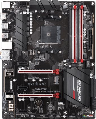 Gigabyte x370 gaming k3 outlet