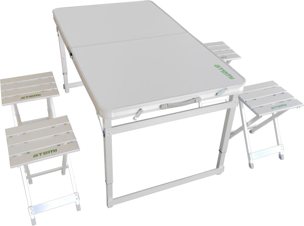 

Стол со стульями Atemi ATS-450 (alu)