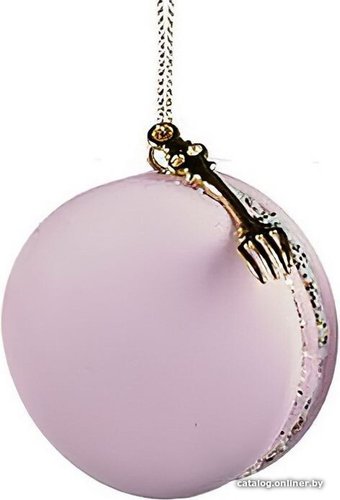 Елочная игрушка Goodwill Xmas 2020 Макарон лиловый D 47136-4