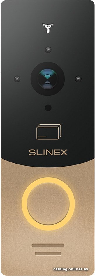 Вызывная панель Slinex ML-20CR HD (черный/золотистый)