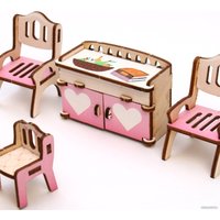 Аксессуары для кукольного домика Лесная мастерская Гостиная‎ 9279022