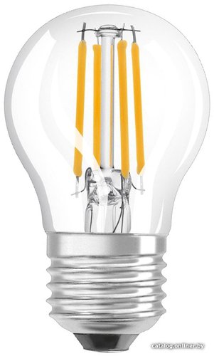 Светодиодная лампочка Osram LS P40 4W/827 E27 230V CL FIL